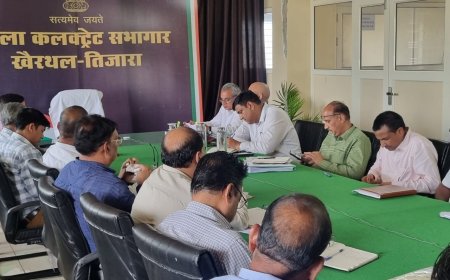 हरियालो राजस्थान अभियान का जिला स्तरीय कार्यक्रम का आयोजन नंगली ओझा मुंडावर में