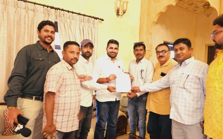 आईएफडब्ल्यूजे जैसलमेर ने पत्रकार सुरक्षा कानून को लेकर सौंपा ज्ञापन