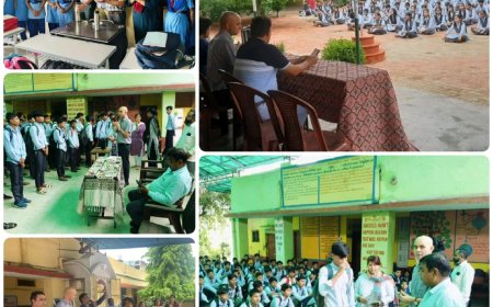 राजकीय उच्च माध्यमिक बालिका विद्यालय टपूकड़ा में मनाया गया कृमि मुक्ति दिवस