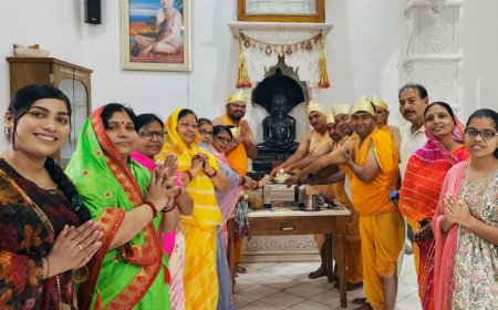 चिंतामणि पार्श्वनाथ भगवान का मोक्ष कल्याणक पर्व मनाया