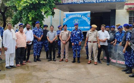 केंद्र सरकार की निर्देश पर रैपिड एक्शन फोर्स एक्टिव: उपद्रवी दँगाईयो का जुटाया डाटा