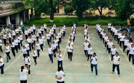 7 दिवसीय रानी लक्ष्मीबाई आत्मरक्षा प्रशिक्षण शिविर का हुआ समापन