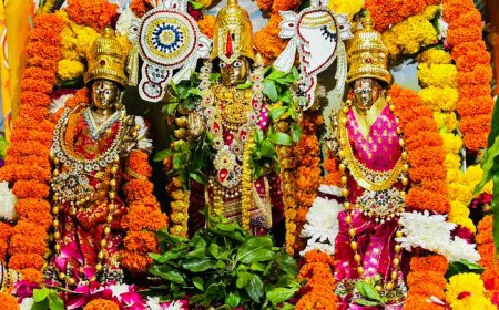 सिद्ध पीठ वेंकटेश बालाजी मंदिर लोहार्गल में तीन दिवसीय झूला महोत्सव का समापन