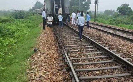 नंदा देवी सुपर फास्ट एक्सप्रेस ट्रेन कपलिंग खुलने से अचानक दो हिस्सों में बटी, हादसा टला