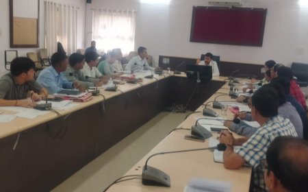 स्वच्छ भारत मिशन(ग्रा.) परियोजना  की कार्यकारी परिषद की बैठक आयोजित