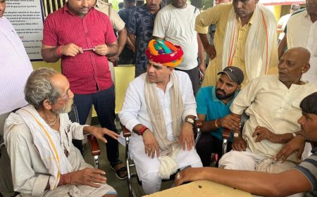 खेडला गदाली के आश्रम पर संत के साथ मारपीट विधायक राजेंद्र प्रधान ने थाने पहुंचकर संत के समाचार लेकर पुलिस को कठोर कार्रवाई करने के दिए निर्देश