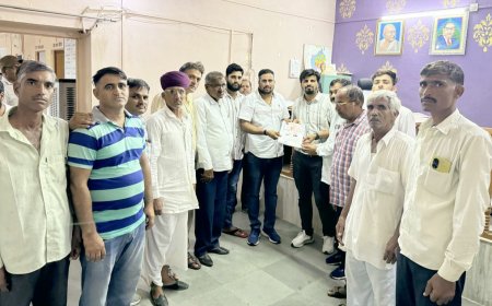 मोखमपुरा में गौशाला के लिए 2 बीघा भूमि दान दी