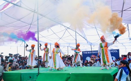 द बोहराज ग्लोबल सीनियर सेकेंडरी स्कूल में मनाया स्वतंत्रता दिवस ,रंगारंग कार्यक्रम में दी प्रस्तुतियां