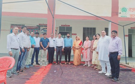 राजकीय उच्च माध्यमिक विद्यालय खरकड़ी कला में धूमधाम से स्वतंत्रता दिवस मनाया, भामाशाहों का किया गया सम्मान