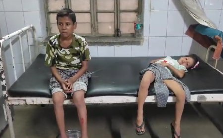 श्वान के हमले में बच्चों सहित महिला घायल