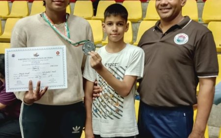 हरियाणा में  U-23 राष्ट्रीय कुश्ती में जीता माया ने कांस्य पदक