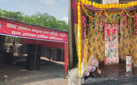 पांसल में होगा कल (मंगलवार)भंडारे का भव्य शुभारंभ