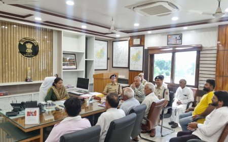 भारत बंद को लेकर जिला कलेक्टर से मिले सामाजिक संगठनों के प्रतिनिधि