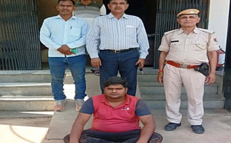 यासीन हत्याकांड में फरार पांच हजार रूपये का ईनामी वांछित आरोपी टुटू उर्फ करवेंद्र सिंह दस्तयाब