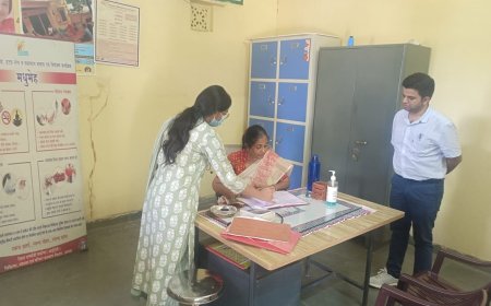 पीएचसी शेरपुर तथा नगर पालिका बर्डोद का किया निरीक्षण,जिला प्रशासन आमजन की समस्याओं का निस्तारण करने हेतु कृत संकल्पित – जिला कलेक्टर