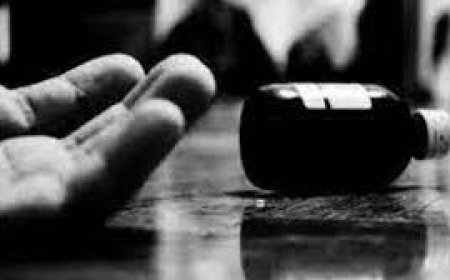 अज्ञात कारणों के चलते हुए विषाक्त दवा के सेवन से महिला की मौत