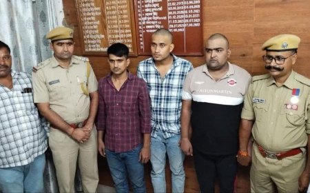 बहुचर्चित कृपाल जघीना हत्याकांड मामले में तीन आरोपी गिरफ्तार