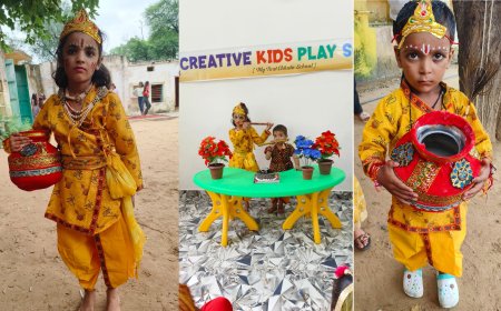 टैगोर फाउंडेशन स्कूल में कृष्ण जन्माष्टमी पर मटकी फोड़ प्रतियोगिता का हुआ आयोजन