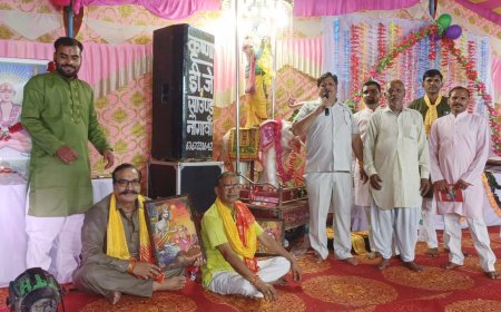 नौगांव मे धूमधाम से मनाया गया श्रीकृष्णजन्मोत्सव