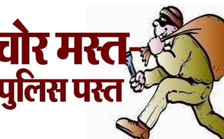 चोर मस्त-पुलिस पस्त: 12 दिन बाद भी पुलिस के खाली हाथ, कार्यप्रणाली पर उठने लगे सवाल