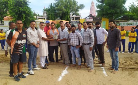 राष्ट्रीय खेल दिवस पर विभिन्न प्रतियोगिताओं का हुआ आयोजन