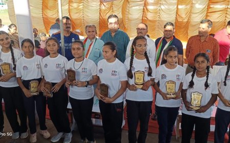 राष्ट्रीय खेल दिवस पर सिरोही जिले की प्रतिभाएं पुरस्कृत