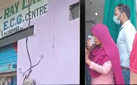 झोला झाप क्लीनिको के संचालको को नोटिस थमाऐ, मचा हडकंप मांगे दस्तावेज