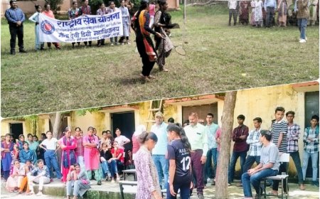 खेल सप्ताह के पांचवें दिन हुआ खेलो का आयोजन