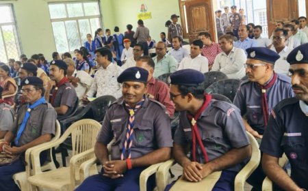 स्काउट व गाइड कि स्थानीय शाखा मकराना बोरावड़ का वार्षिक अधिवेशन हुआ संपन्न