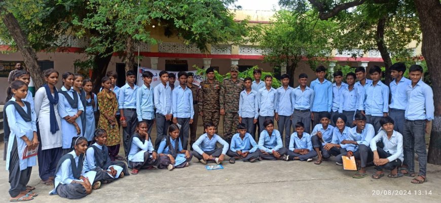 गोविंदगढ़ में एनसीसी कैडेटस की भर्ती हुई आयोजित