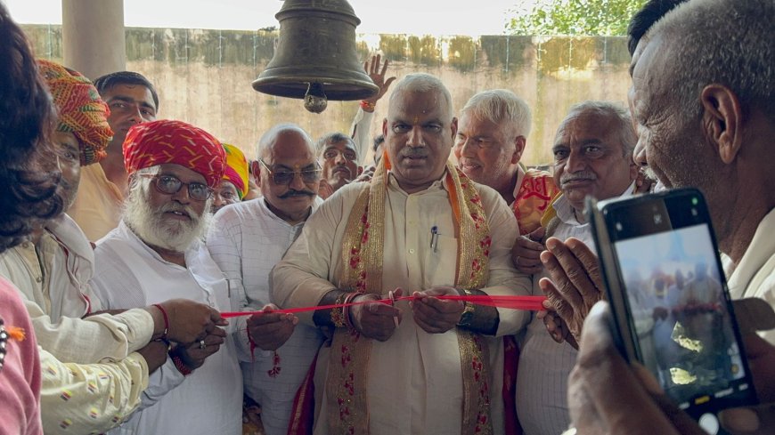 जहाज गॉव में कारिस देव बाबा के पॉच दिवसीय लख्खी मेले का हुआ शुभारंभ: राजस्थान ही नहीं देशभर से आते हैं श्रद्धालु