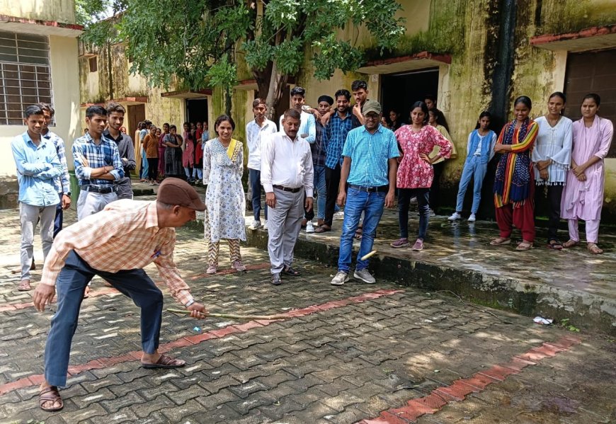 तीसरे दिन पारंपरिक खेलों में युवाओं ने दिखाई रुचि