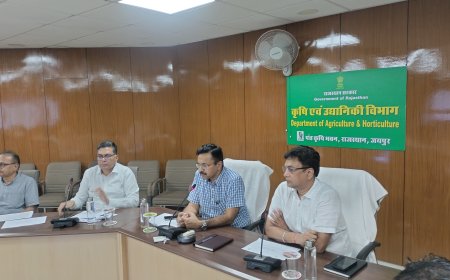 फसल कटाई प्रयोग शत-प्रतिशत किये जायेंगे ऑन-लाईन— किसानों को समय पर मिल सकेगा फसल बीमा क्लेम