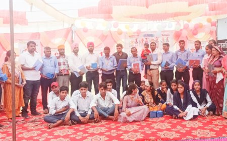 न्यू मॉर्डन स्कूल बरामदा  और संत श्री लालदास विद्यालय  रसगण में  धूमधाम से मनाया गया शिक्षक दिवस