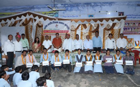 शिक्षक दिवस पर ब्लॉक स्तरीय समारोह में शिक्षा, संस्कार को किया सम्मानित