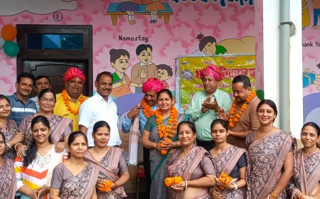 भारत विकास परिषद के तत्वावधान में शिक्षक दिवस पर शिक्षकों का किया सम्मान