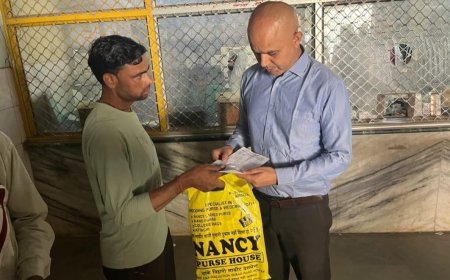 चिकित्सकों एवं कर्मचारियों को निर्धारित राजकीय पोशाक में रहने के लिए किया पांबद