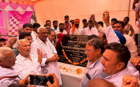 गृहराज्य मंत्री ने पैतृक गांव बेढम एवं जलालपुर में किया प्राथमिक स्वास्थ्य केंद्र का उद्घाटन