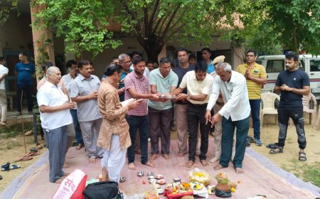 उदयपुरवाटी पुलिस थाने में भामाशाहों की मदद से बनेगा नया कार्यालय