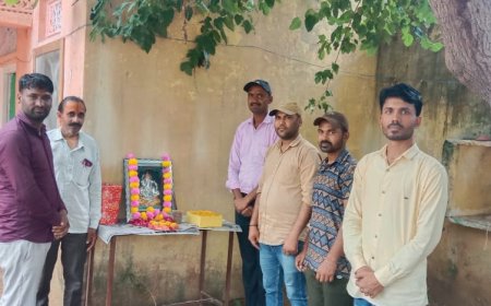 टैगोर फाउंडेशन स्कूल में हर्षोल्लास से मनाया गणेश चतुर्थी का पर्व