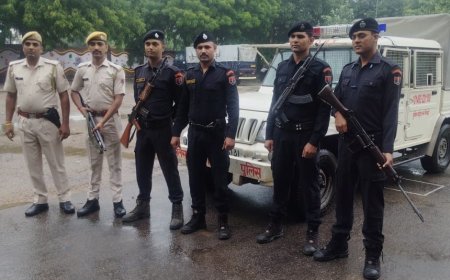 भिवाड़ी क्षेत्र मे बढ़ते अपराधो को कंट्रोल करने के लिए क्यूआरटी टीम का गठन