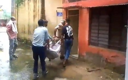 नदी में युवक का मिला शव पुलिस ने पोस्टमार्टम करा परिजनों को सौंपा