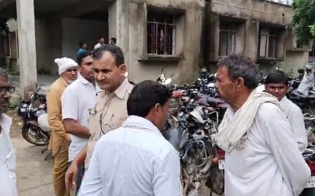 अस्पताल जा रही महिला को  बस चालक ने मारी टक्कर महिला कि मौके पर हुई मौत,पुलिस ने शव का पोस्टमार्टम कराकर परिजनों को सौंपा