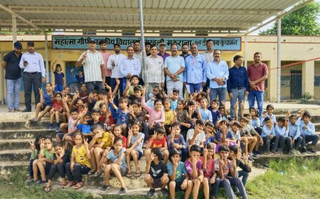 ब्लॉक स्तरीय प्राथमिक विद्यालय खेलकूद प्रतियोगिताए हुई आयोजित