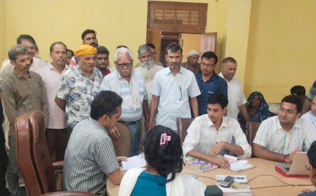 मुख्यमंत्री के नाम उपखंड अधिकारी को सोपा ज्ञापन ,नवीन तहसील भवन की जांच करवाकर भवन कार्य को रुकवाने की मांग