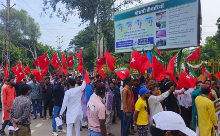 वक्फ संशोधन बिल 2024 के खिलाफ सोशल डेमोक्रेटिक पार्टी ऑफ इंडिया का जिला कलेक्ट्रेट पर प्रदर्शन