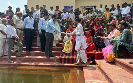 जलझूलनी एकादशी के अवसर पर जिलेभर में जल महोत्सव का हुआ आयोजन