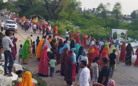 श्रीकृष्ण के जलवा पूजन को भक्तों ने मनाया  धूमधाम से, श्रद्धालुओं का लगा ताता