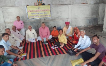 रूप कुंवारी जन सांस्कृतिक मंच द्वारा हिन्दी दिवस पर कवि सम्मेलन का आयोजन