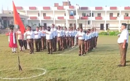 राष्ट्रीय स्वयं सेवक संघ का तीन दिवसीय प्रारंभिक प्रशिक्षण वर्ग हुआ संपन्न 